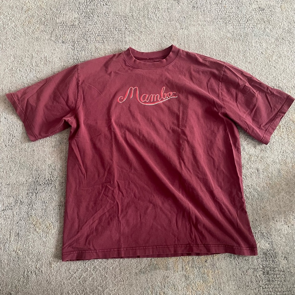 Vintage 1999 manbo prawn stars tee